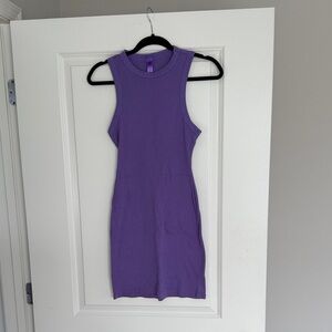 SKIMS Purple Mini Dress